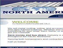 Tablet Screenshot of northamericanmetal.com